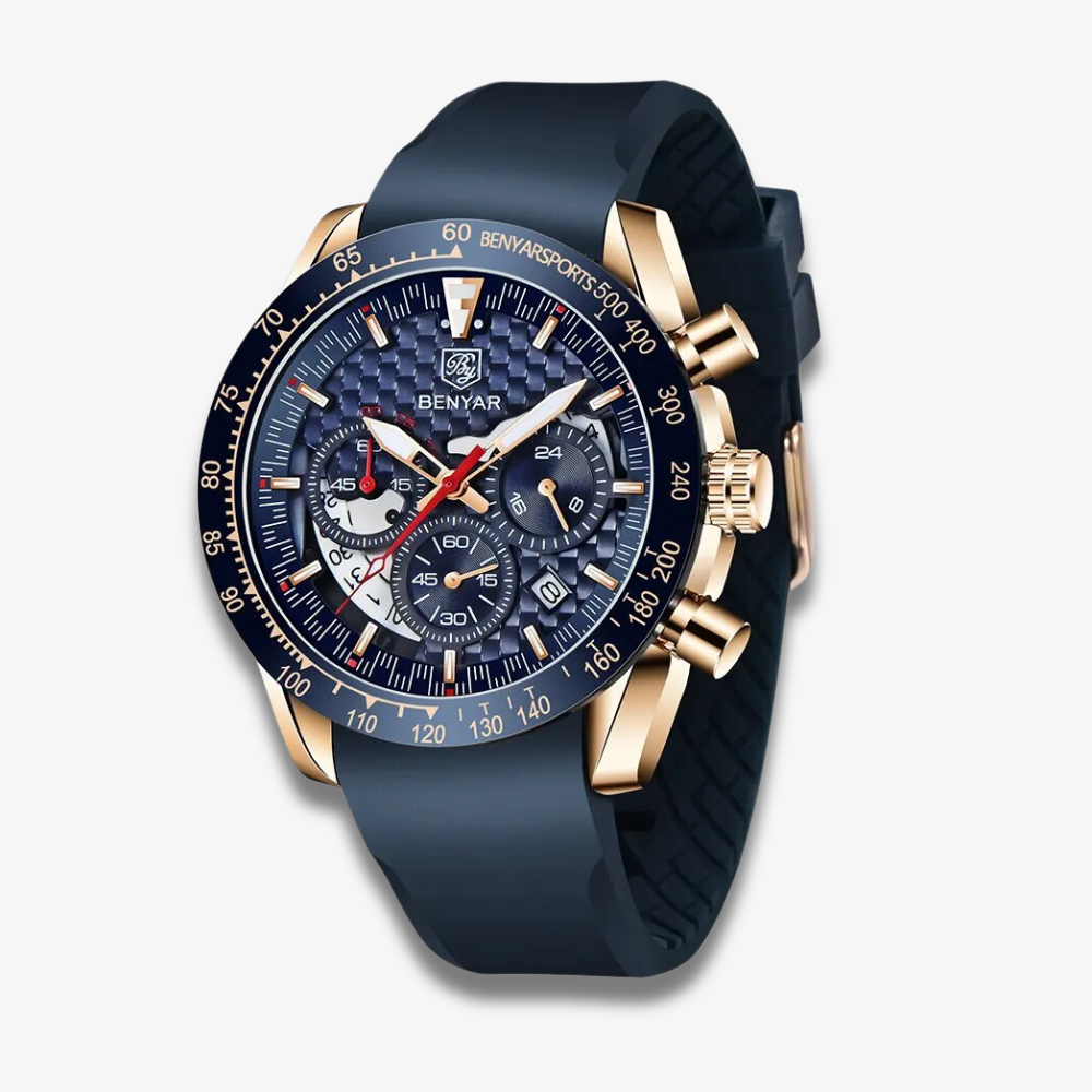 Montre Homme Classique | BY-5175 | Élégante & Étanche 10ATM