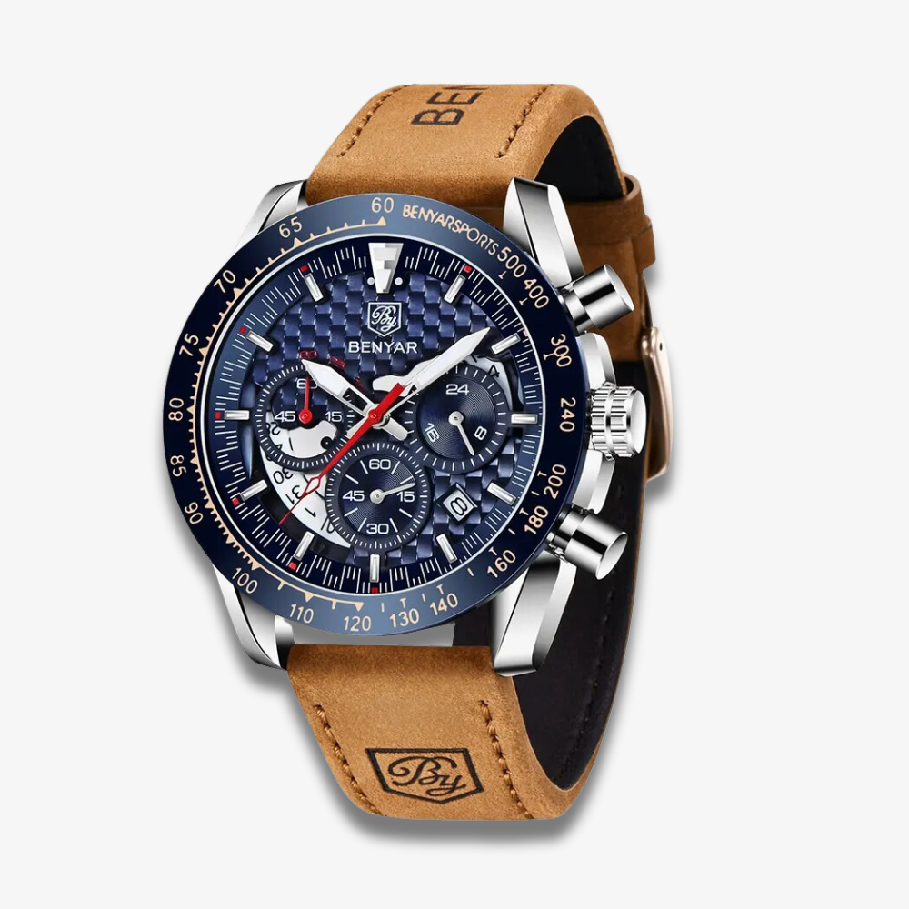 Montre Homme Classique | BY-5175 | Élégante & Étanche 10ATM