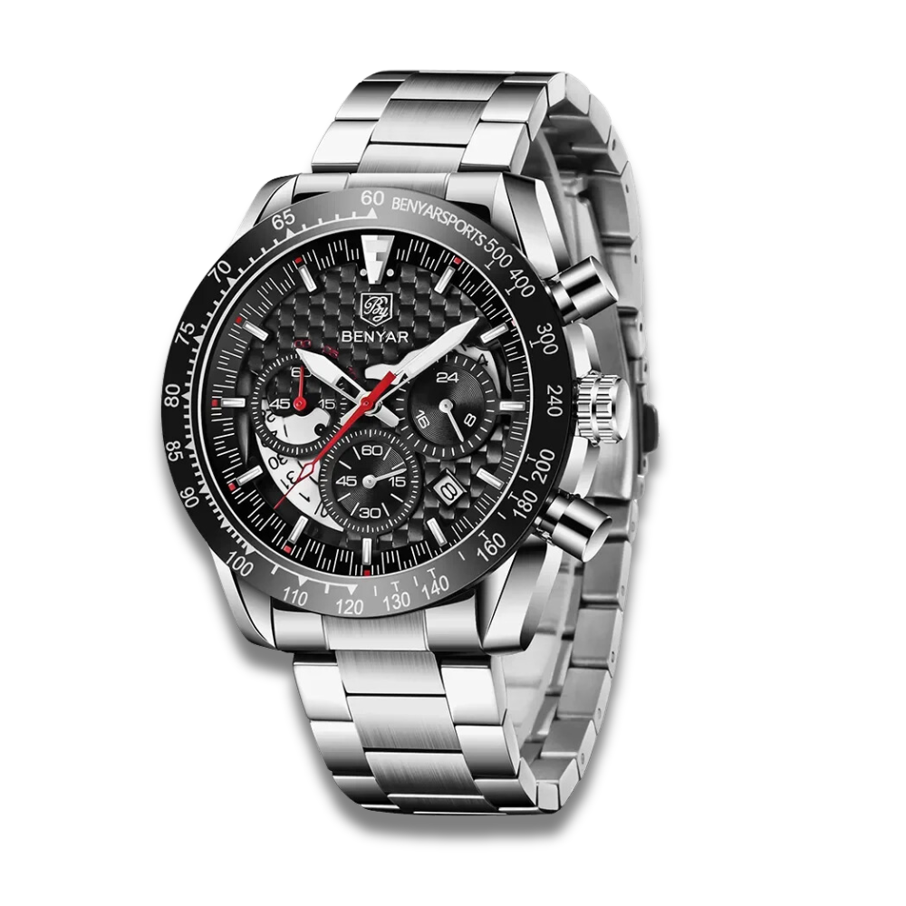 Montre Homme Classique | BY-5175 | Élégante & Étanche 10ATM