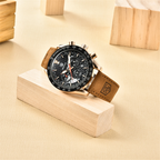 Montre Homme Classique | BY-5175 | Élégante & Étanche 10ATM