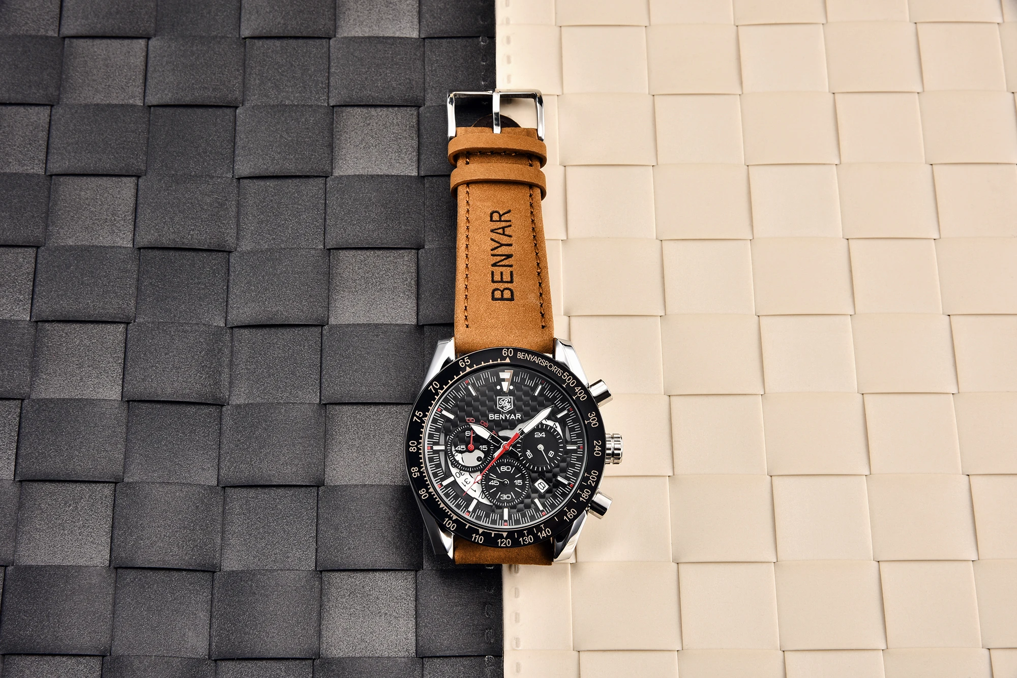 Montre Homme Classique | BY-5175 | Élégante & Étanche 10ATM