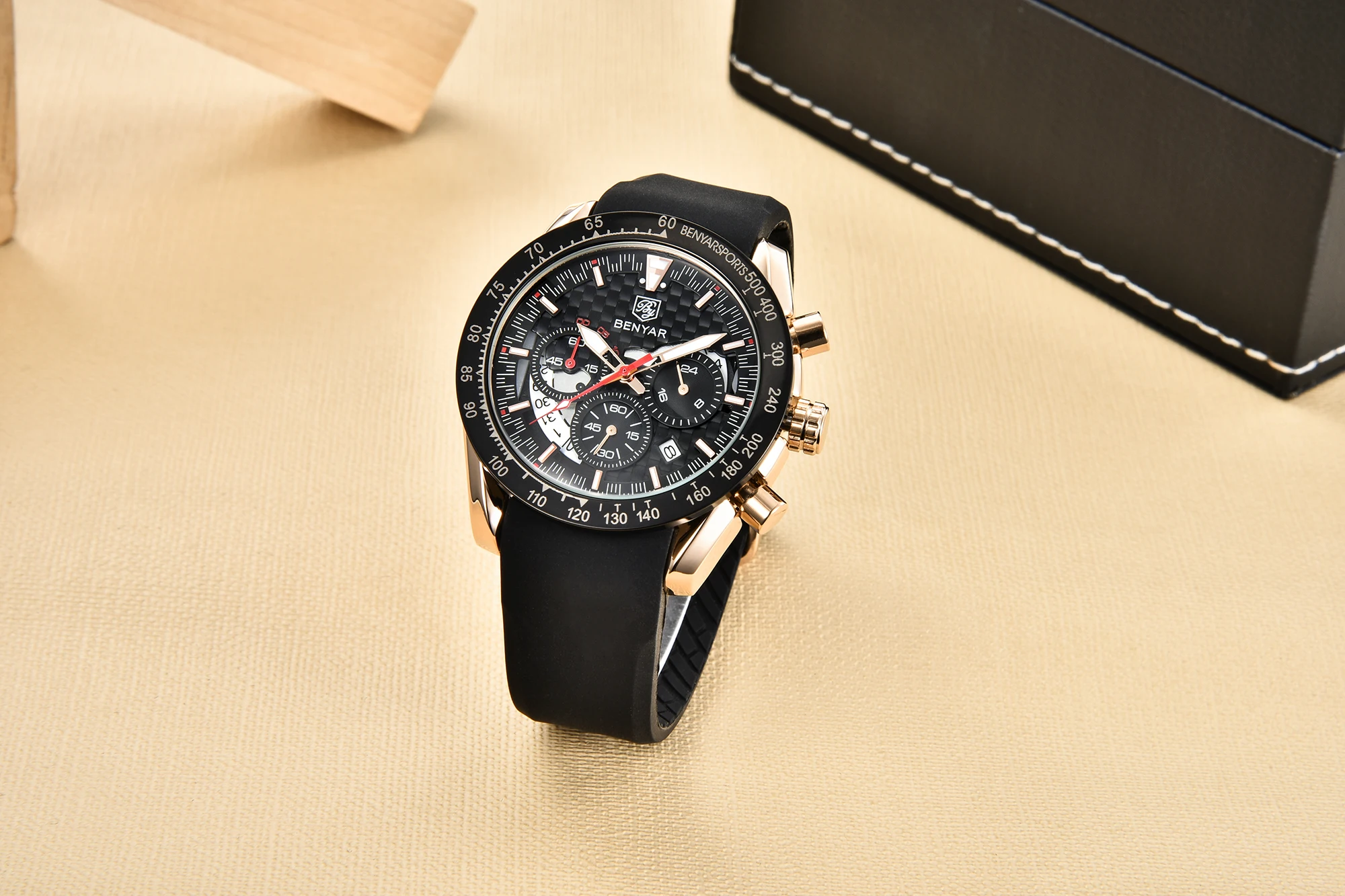 Montre Homme Classique | BY-5175 | Élégante & Étanche 10ATM
