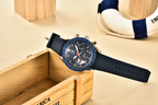 Montre Homme Classique | BY-5175 | Élégante & Étanche 10ATM