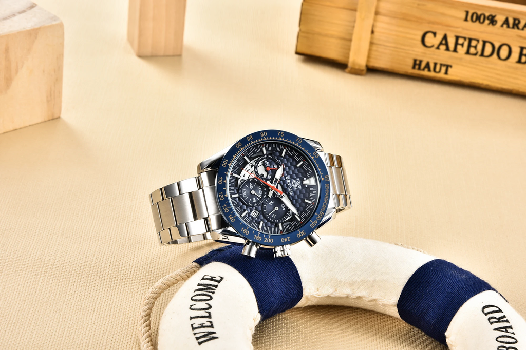 Montre Homme Classique | BY-5175 | Élégante & Étanche 10ATM