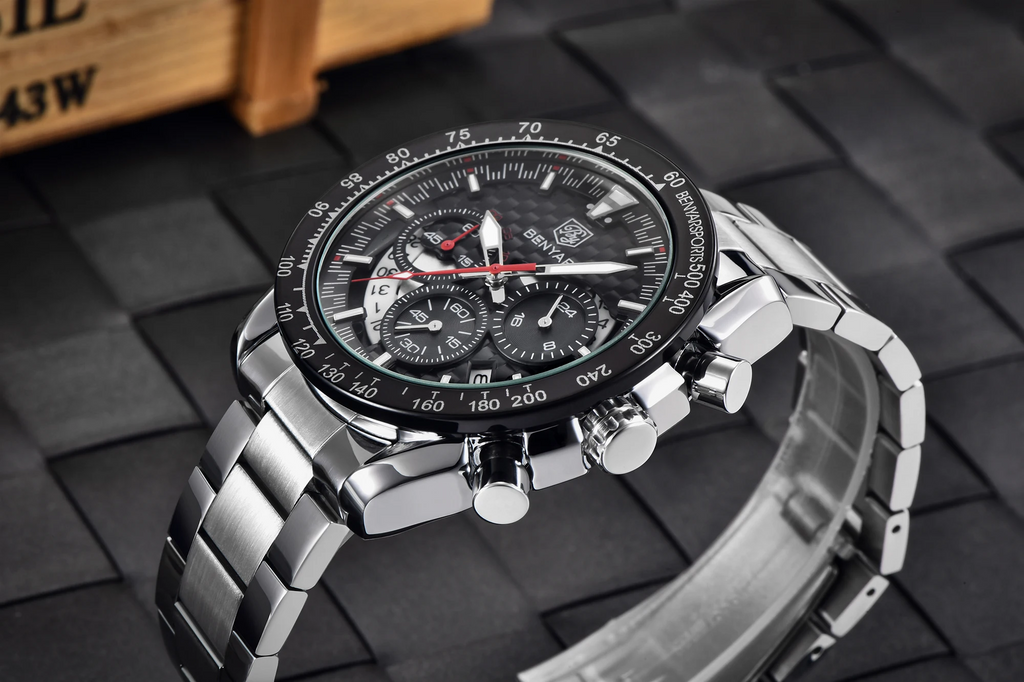 Montre Homme Classique | BY-5175 | Élégante & Étanche 10ATM
