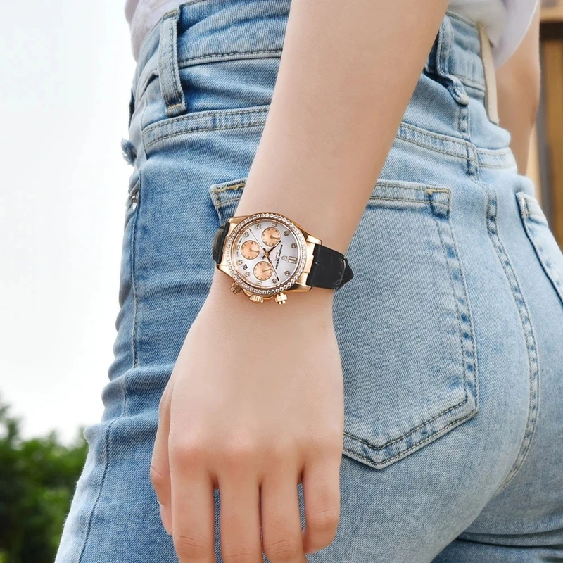 Montre Femme Luxe | PD-1730 | Élégance et Raffinement